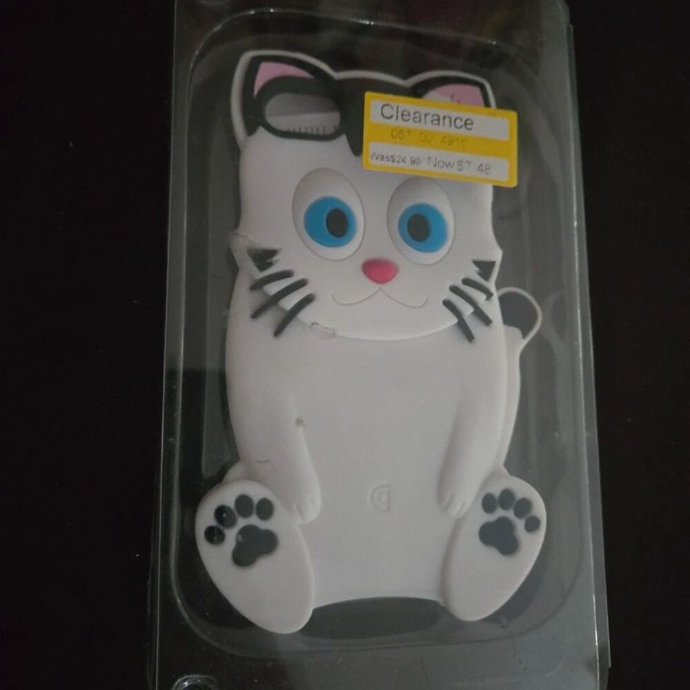 Griffin Case Kazoo! Ipod Touch 5th 6th Generation Cat Kitty Kitten White